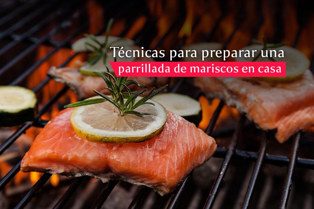 Técnicas para preparar una parrillada de mariscos en casa