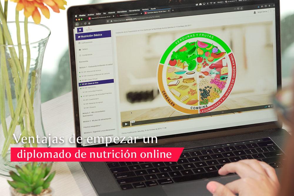 Ventajas de estudiar nutrición en Aprende