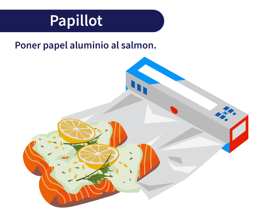 domina el método de cocción aéreo del papillot con Aprende Institute