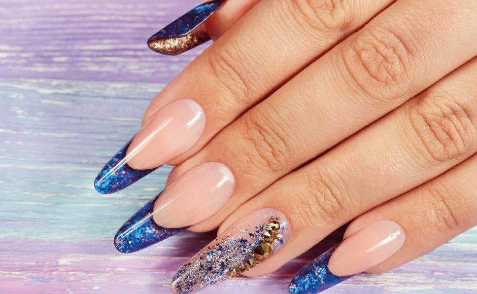 Uñas en acabado ballerina