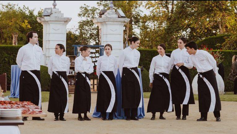 Equipo de chefs en la Finca San Juan del Hornillo en Sevilla Grupo Lezema