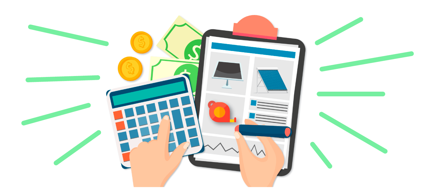 Ilustración decorativa de la importancia de realizar un presupuesto.