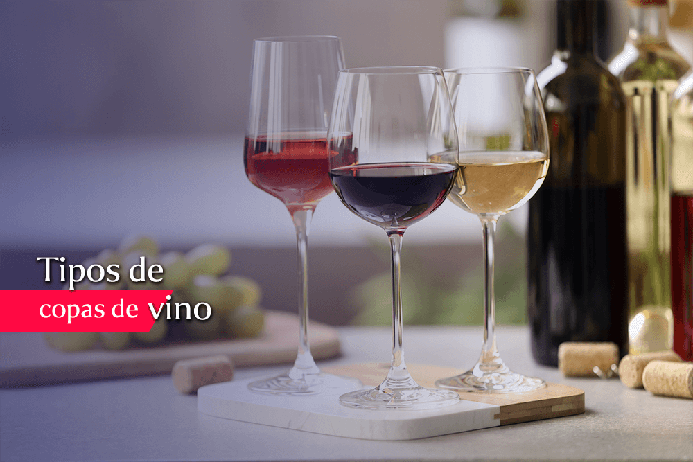 Imagen de los tipos de copas de vino que existen