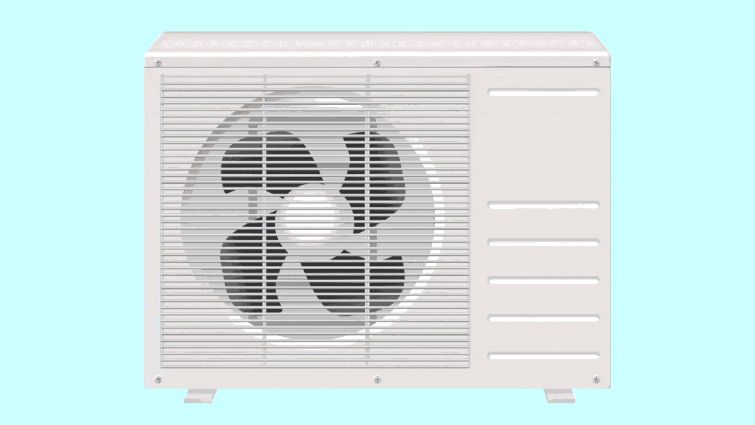 animación de un ventilador que tiene fallas