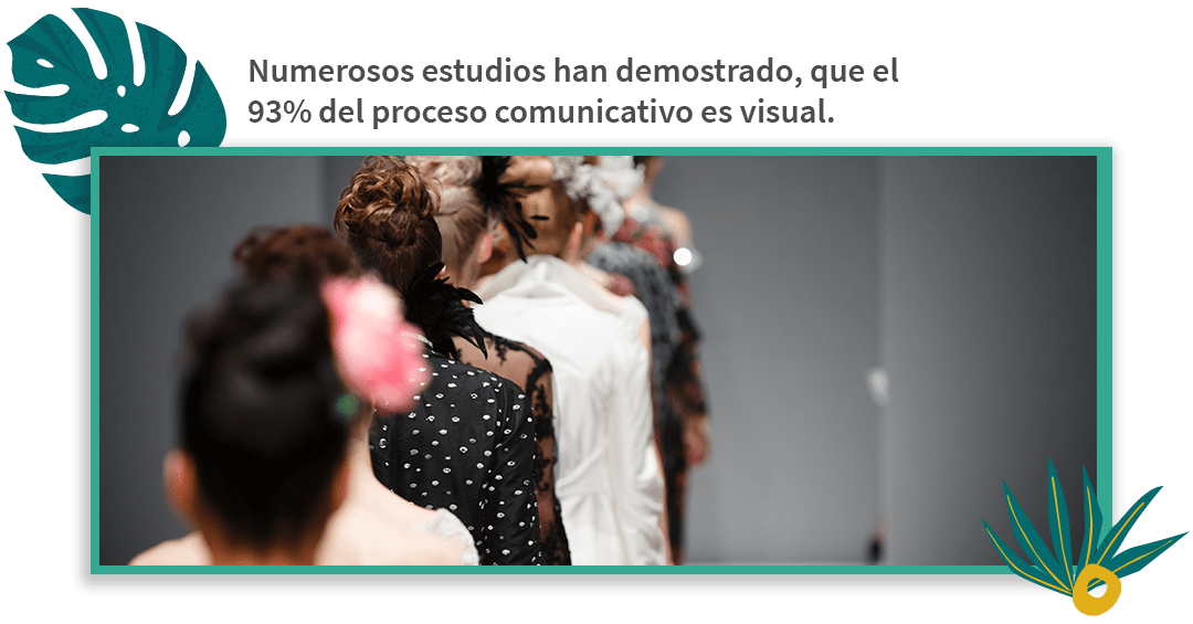 Imagen de un desfile de modas