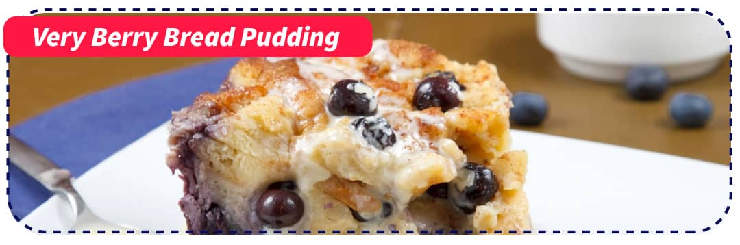 Very Berry Bread Pudding