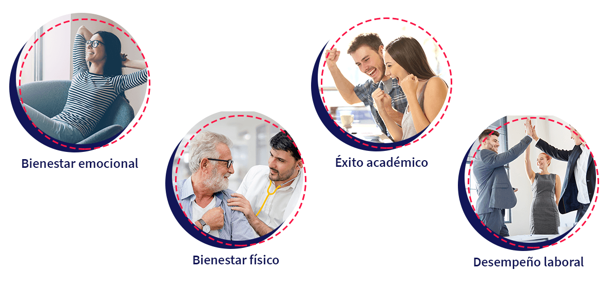 personas en distintas situaciones