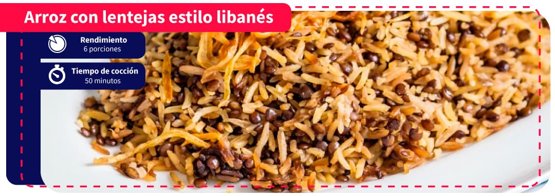 arroz con lentejas