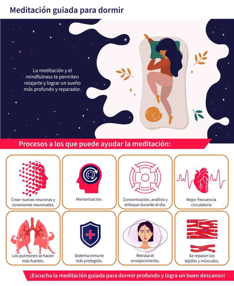 beneficios de meditar antes de dormir