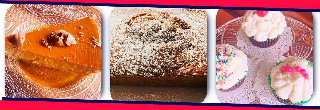 postres realizados por Marlén luego de su programa de Aprende Institute