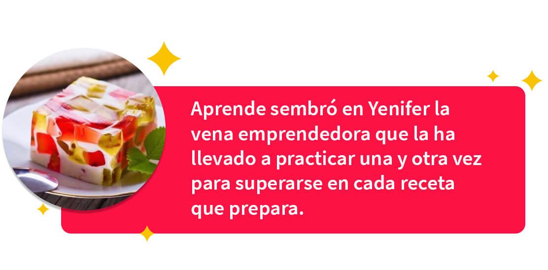 Yenifer narra lo que Aprende Institute aportó a su vida y negocio