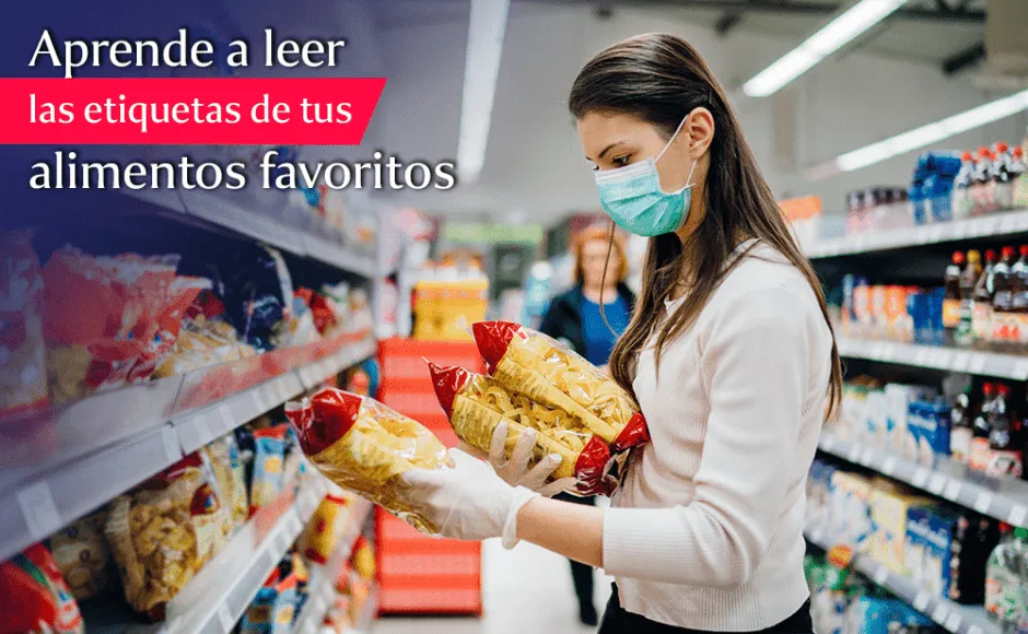 cómo leer las etiquetas de los alimentos