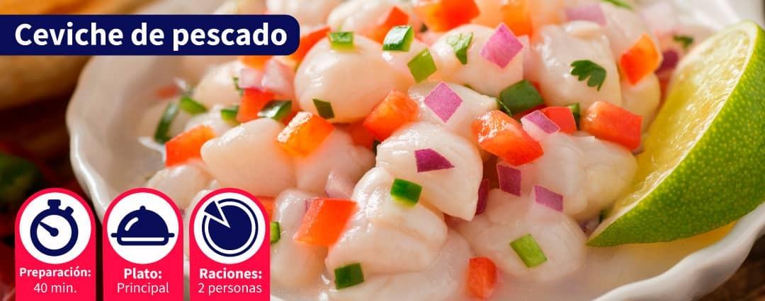 receta de ceviche de pescado