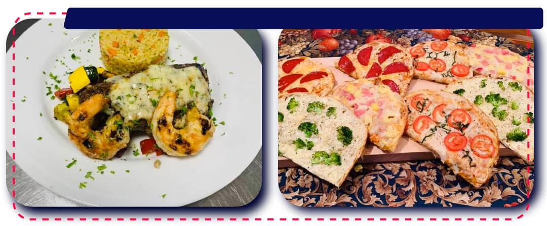 Platillos preparados por José Martínez gracias a lo aprendido en Aprende Institute