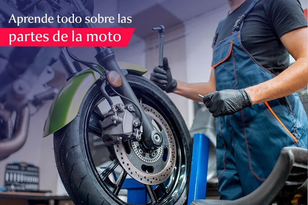 guia sobre las partes de una moto y cómo funcionan