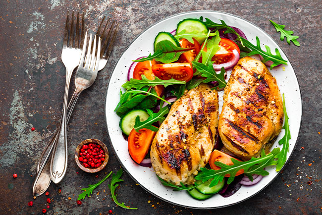 ideas-de-comidas-fitness-con-pollo