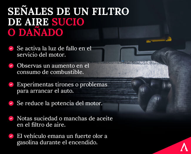 senales-de-un-filtro-de-un-aire-sucio-y-danado