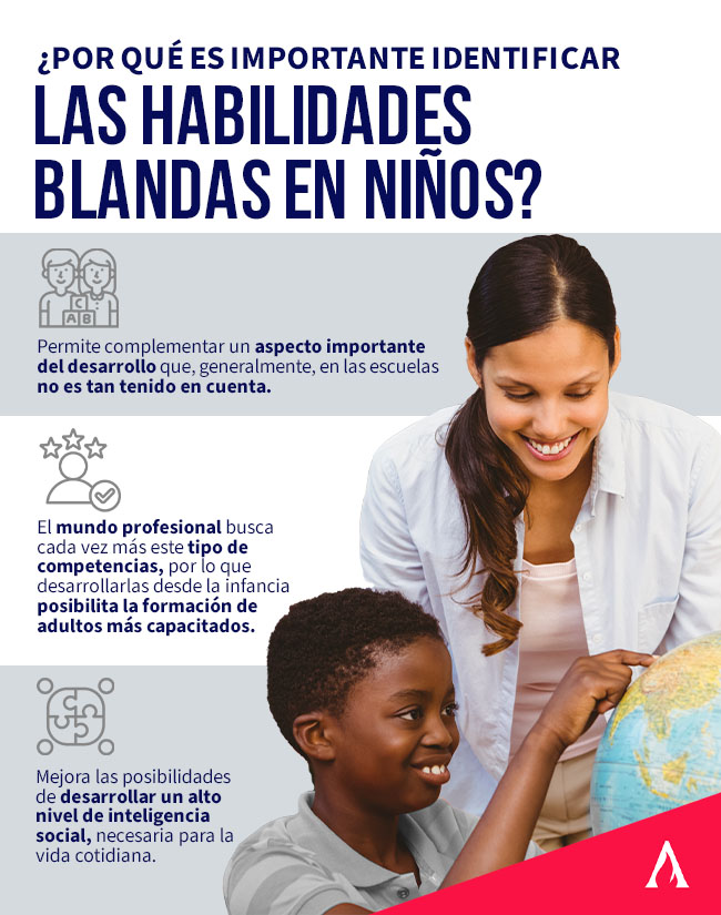 por qué es importante identificar habilidades blandas en niños