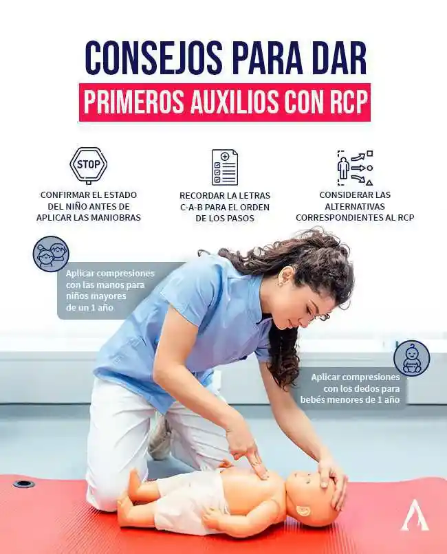 consejos para dar primeros auxilios con RCP en niños