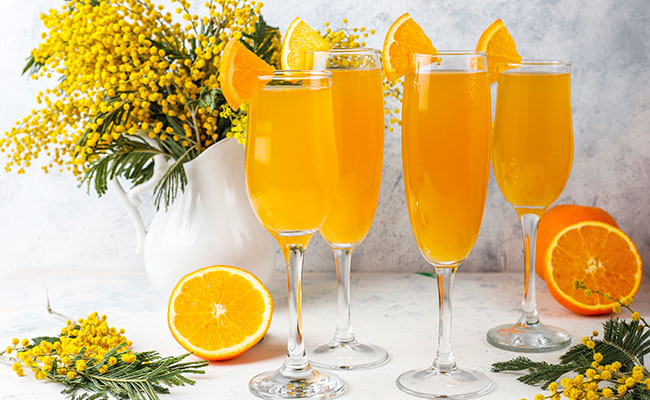 mimosa de naranja