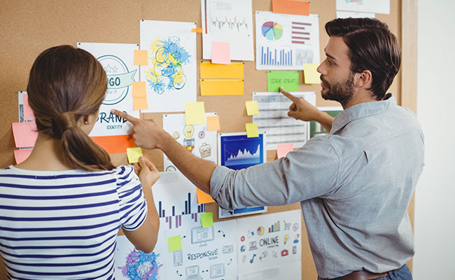 brainstorming de estrategias de marketing