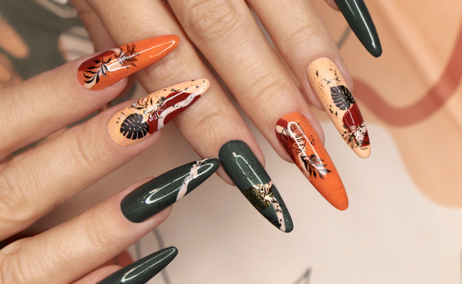 estilos de uñas en tendencia para otoño invierno