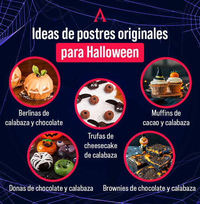 ideas originales de postres para halloween