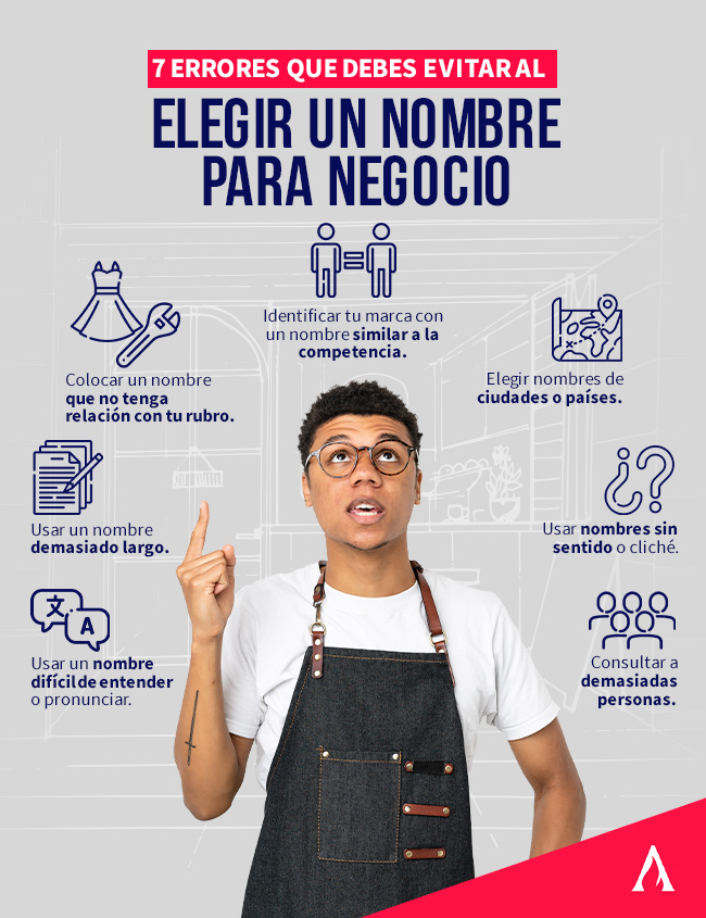 errores a evitar a la hora de elegir el nombre de tu negocio