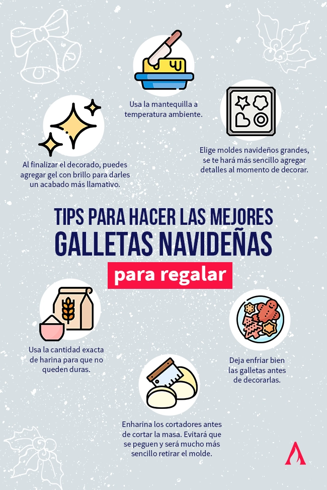 consejos para hacer las mejores galletas navideñas
