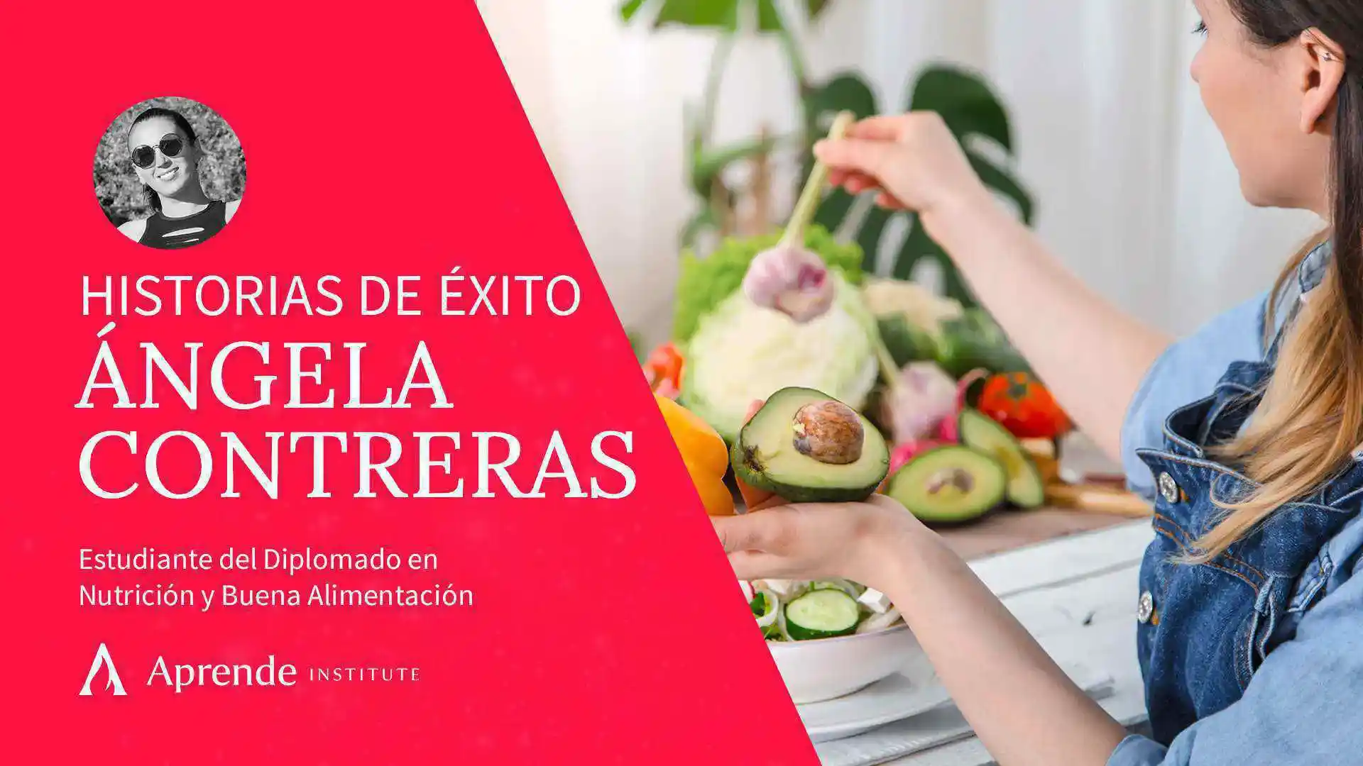 angela contreras estudiante de nutricion de aprende institute