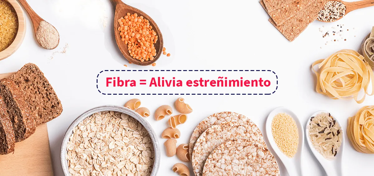 imagen de alimentos que aportan fibra