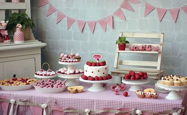 mesa dulce para eventos y cumpleaños