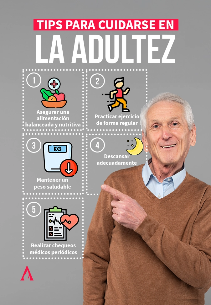 tips para cuidarse en la adultez