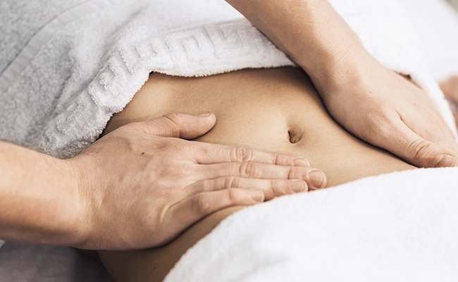 amasamiento abdominal