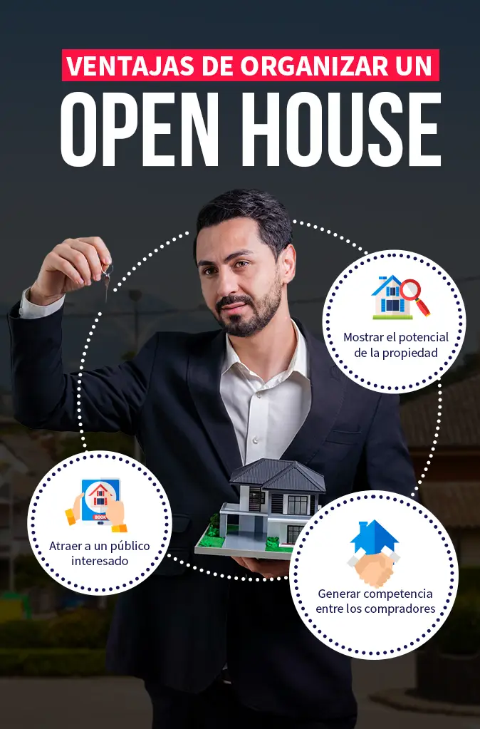 ventajas de un open house en real estate