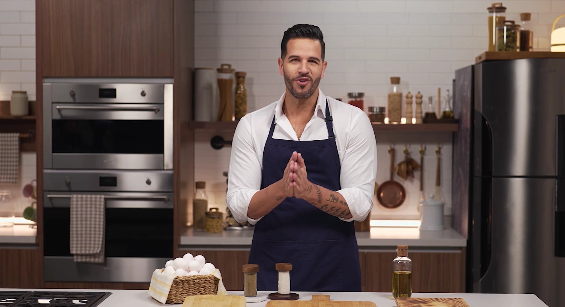 chef yisus dando una clase magistral